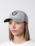 Бейсболка 47 BRAND арт. F-STMCD23WHV-CC Las Vegas Raiders NFL (светло-серый)